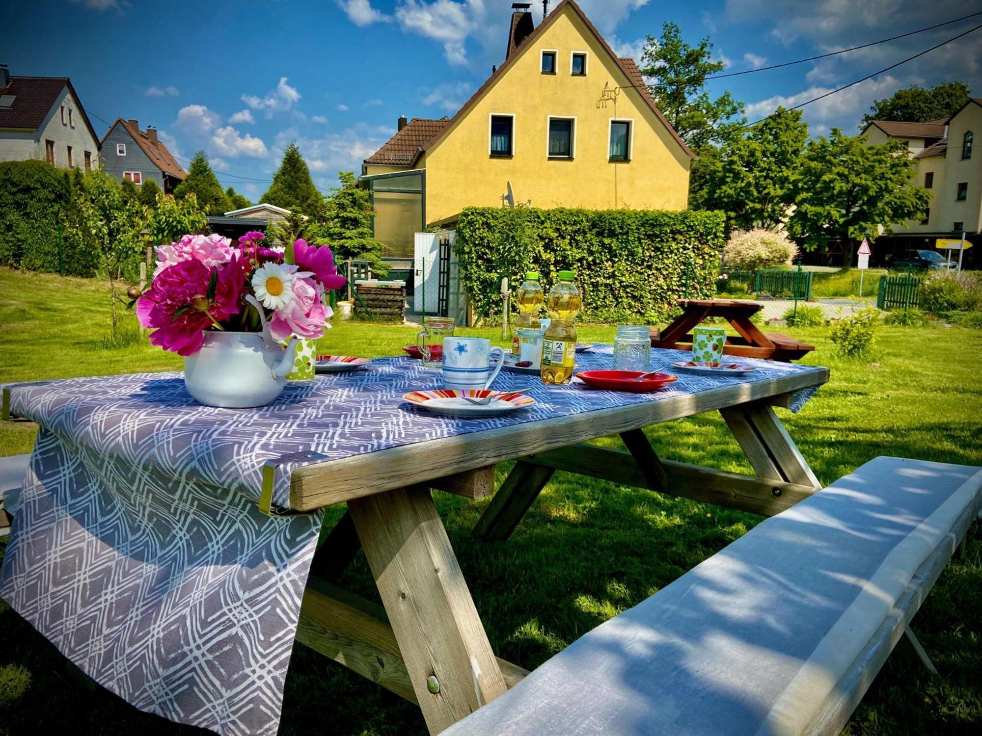 Ferienwohnung-Familienidylle-Im-Vogtland-80Qm Neumark  Exterior photo